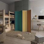 VIVA LA COLOR 4-teiliger Paravent