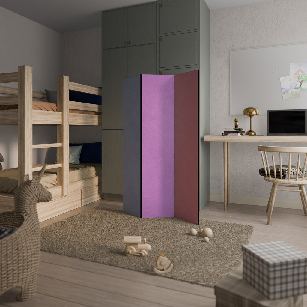 MY HEART WILL COLOR ON 3-teiliger Paravent