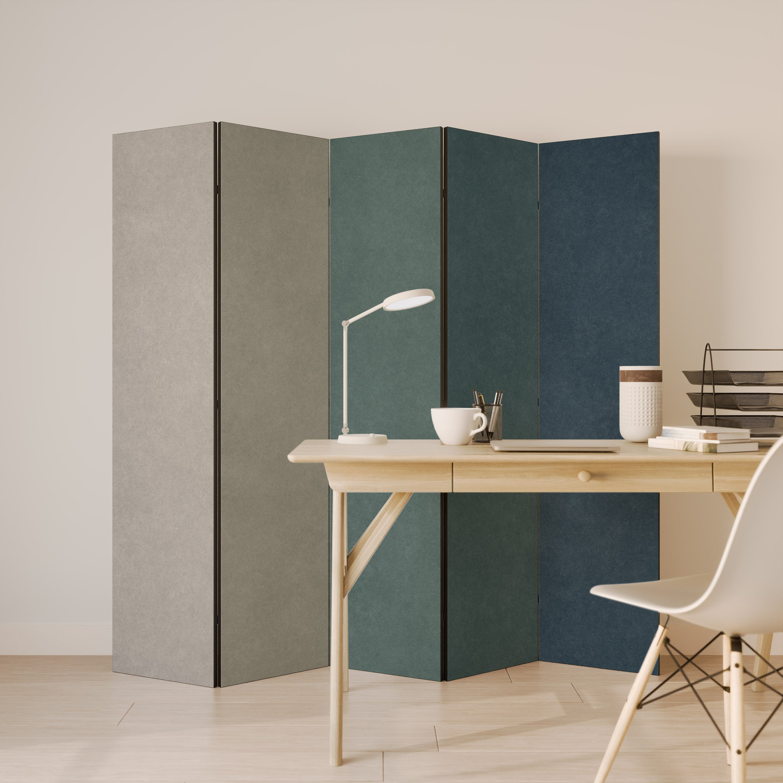 NORTH SEA ROMANCE 5-teiliger Paravent