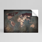 EARTH'S ARTISTIC TESSERAE Selbstklebendes Horizontal-Poster