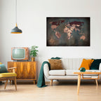 EARTH'S ARTISTIC TESSERAE Selbstklebendes Horizontal-Poster