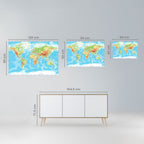 CONTINENTAL COLOR SYMPHONY Selbstklebendes Horizontal-Poster