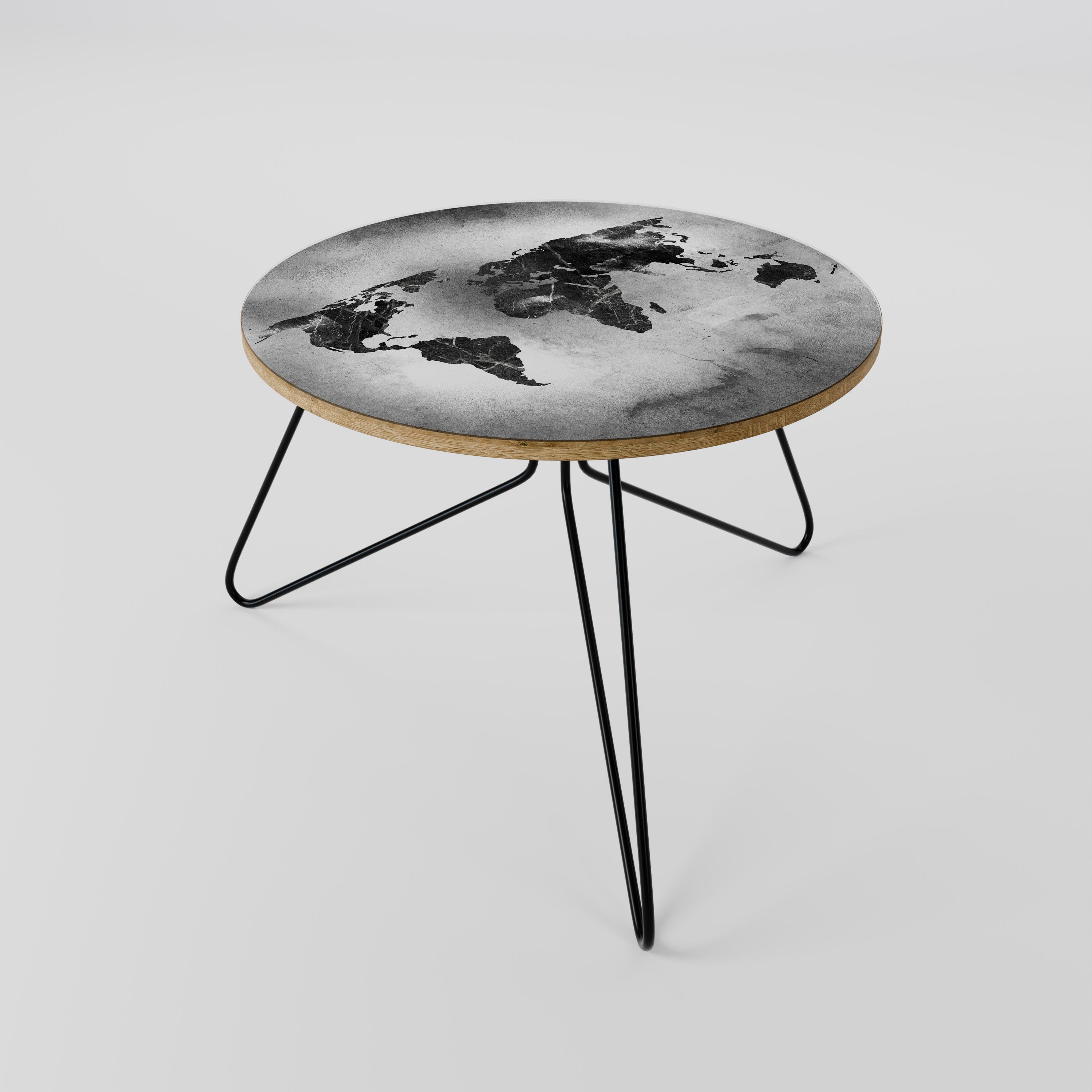 SHADOWED CONTINENTS Couchtisch 60