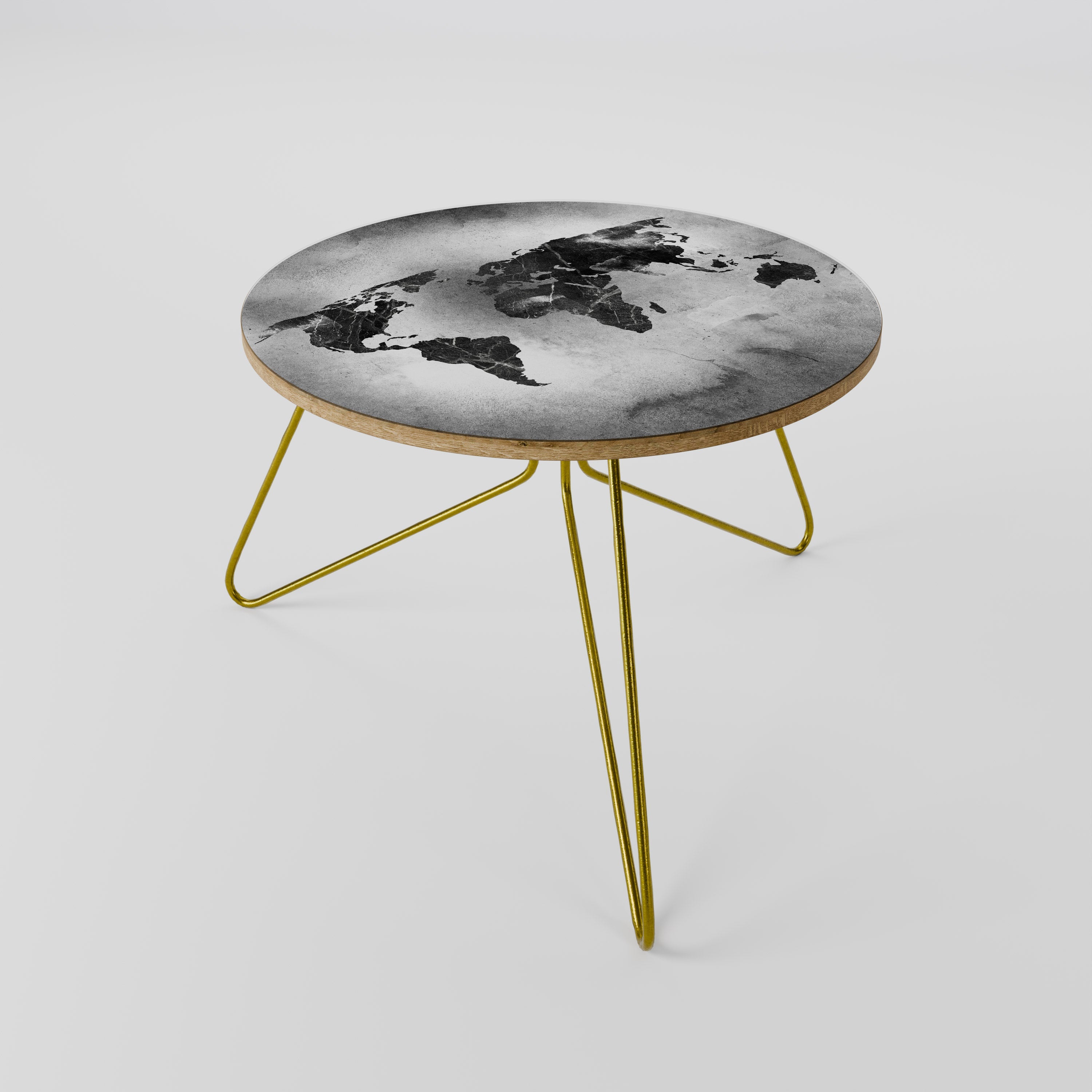 SHADOWED CONTINENTS Couchtisch 60