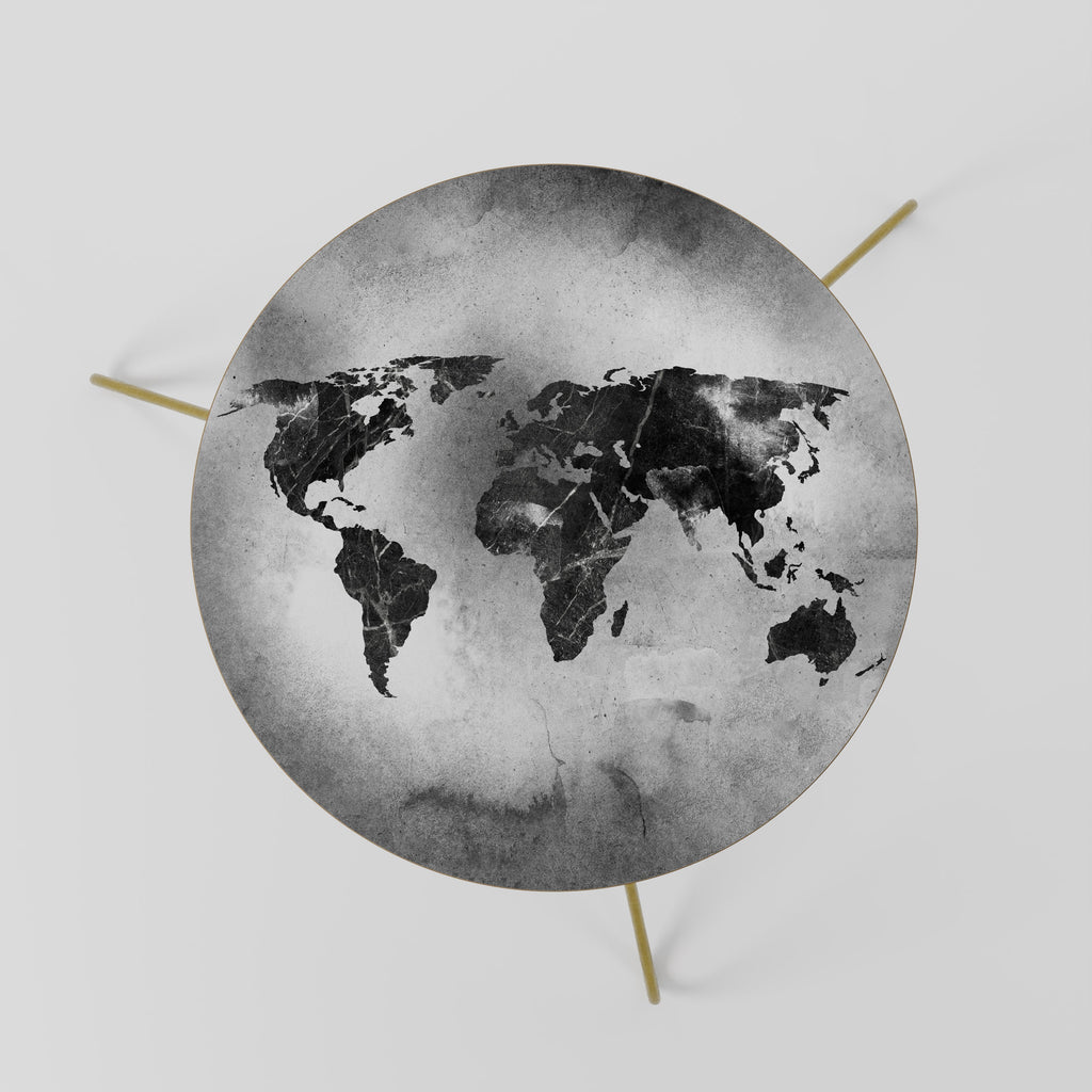 SHADOWED CONTINENTS Couchtisch 60