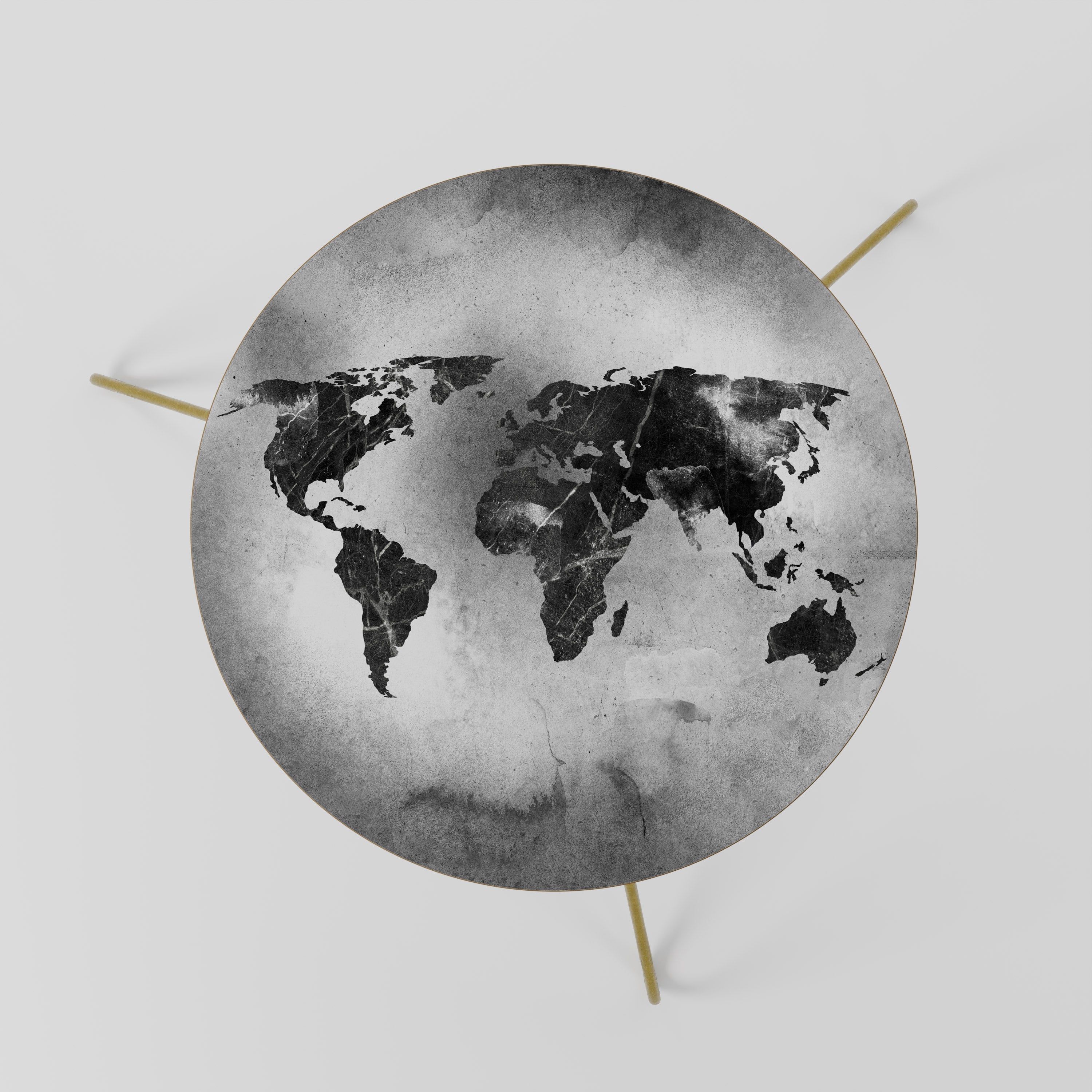 SHADOWED CONTINENTS Couchtisch 60