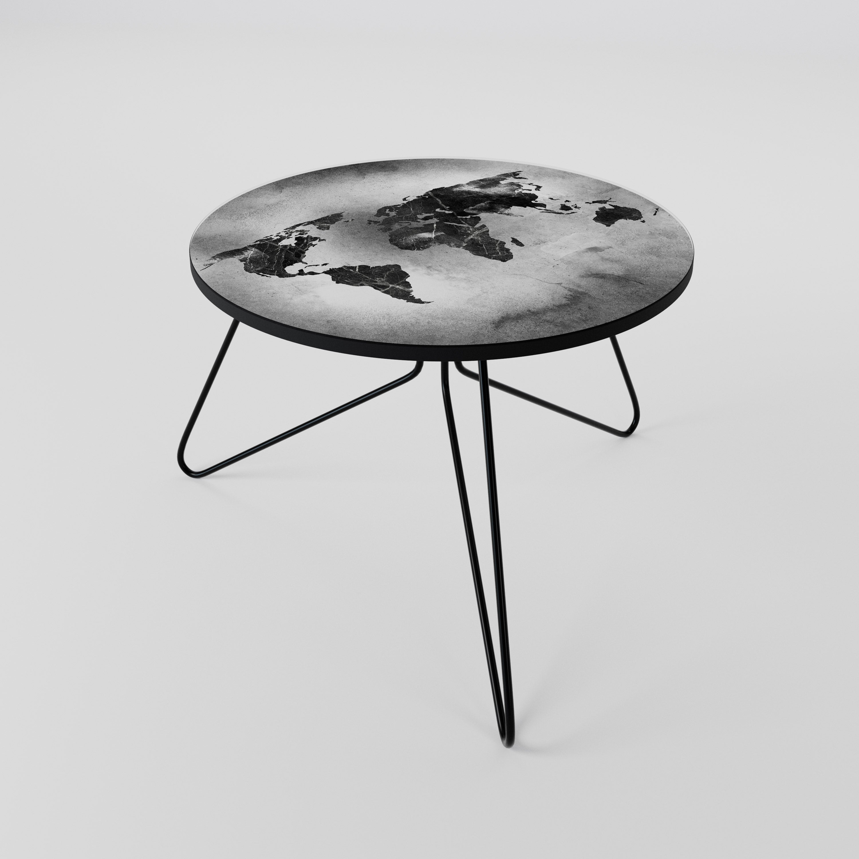 SHADOWED CONTINENTS Couchtisch 60