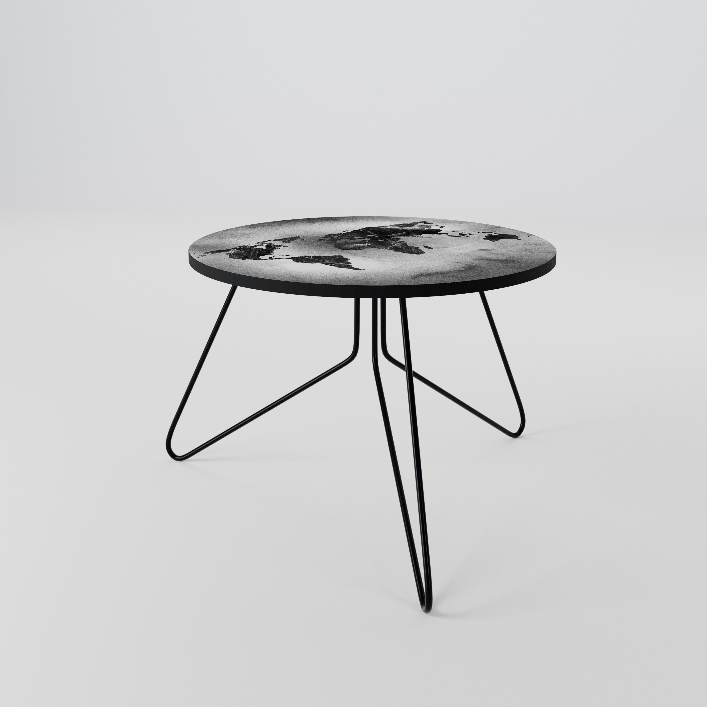 SHADOWED CONTINENTS Couchtisch 60