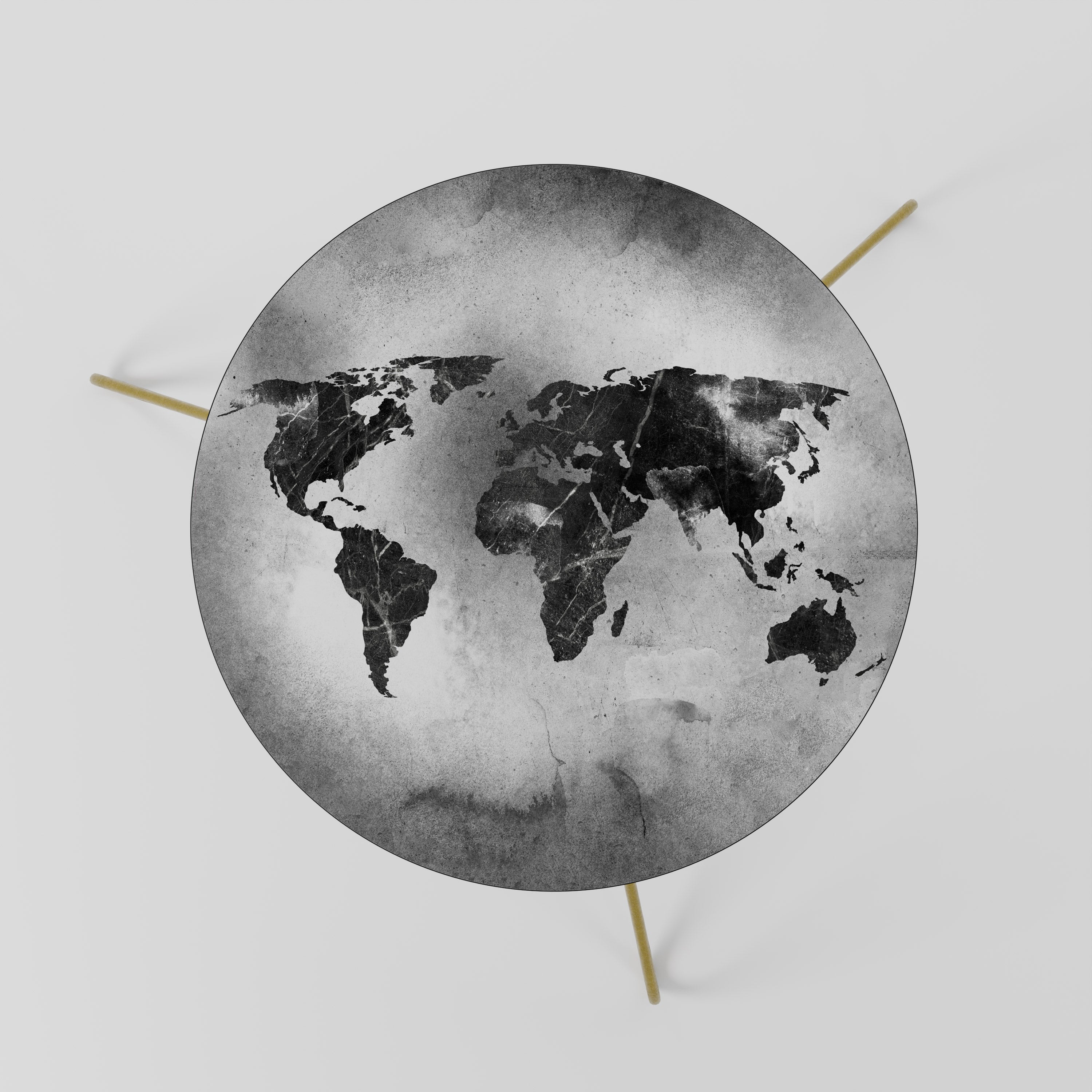 SHADOWED CONTINENTS Couchtisch 60