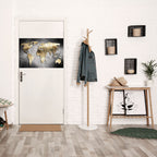 GOLDEN GLOBE TREASURE Selbstklebendes Horizontal-Poster