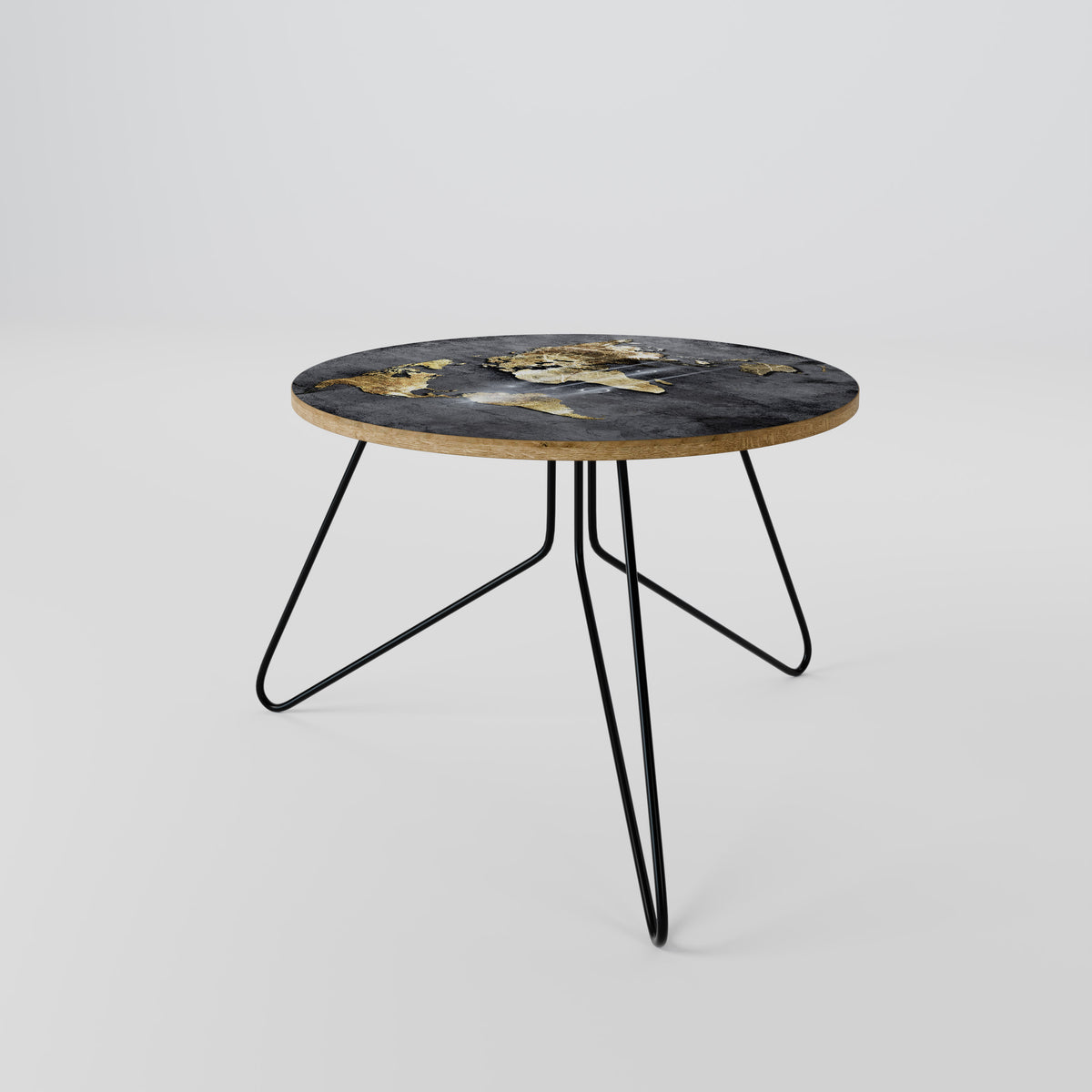 SHIMMERING EARTH MAP Couchtisch