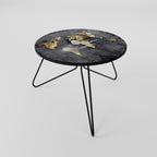 SHIMMERING EARTH MAP Coffee Table