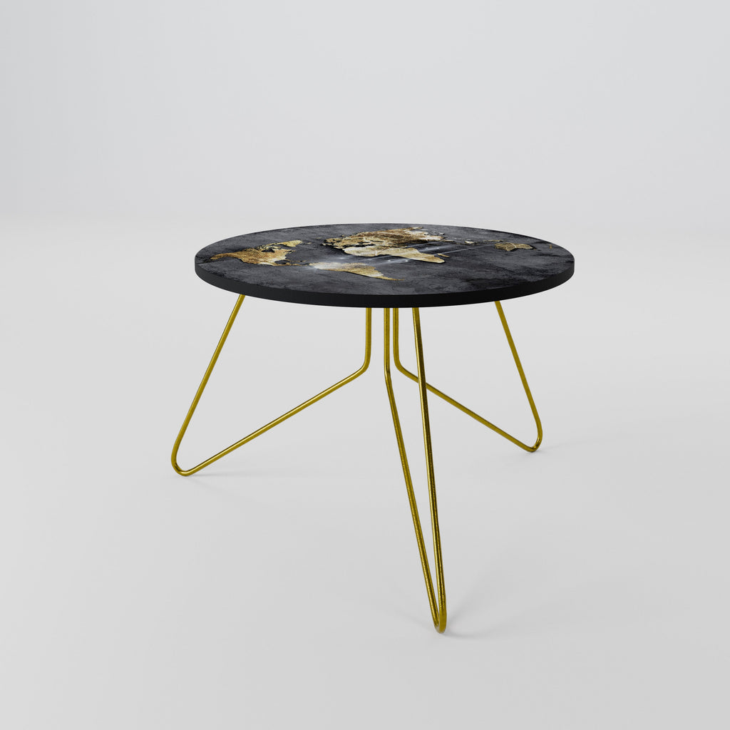 SHIMMERING EARTH MAP Couchtisch 60