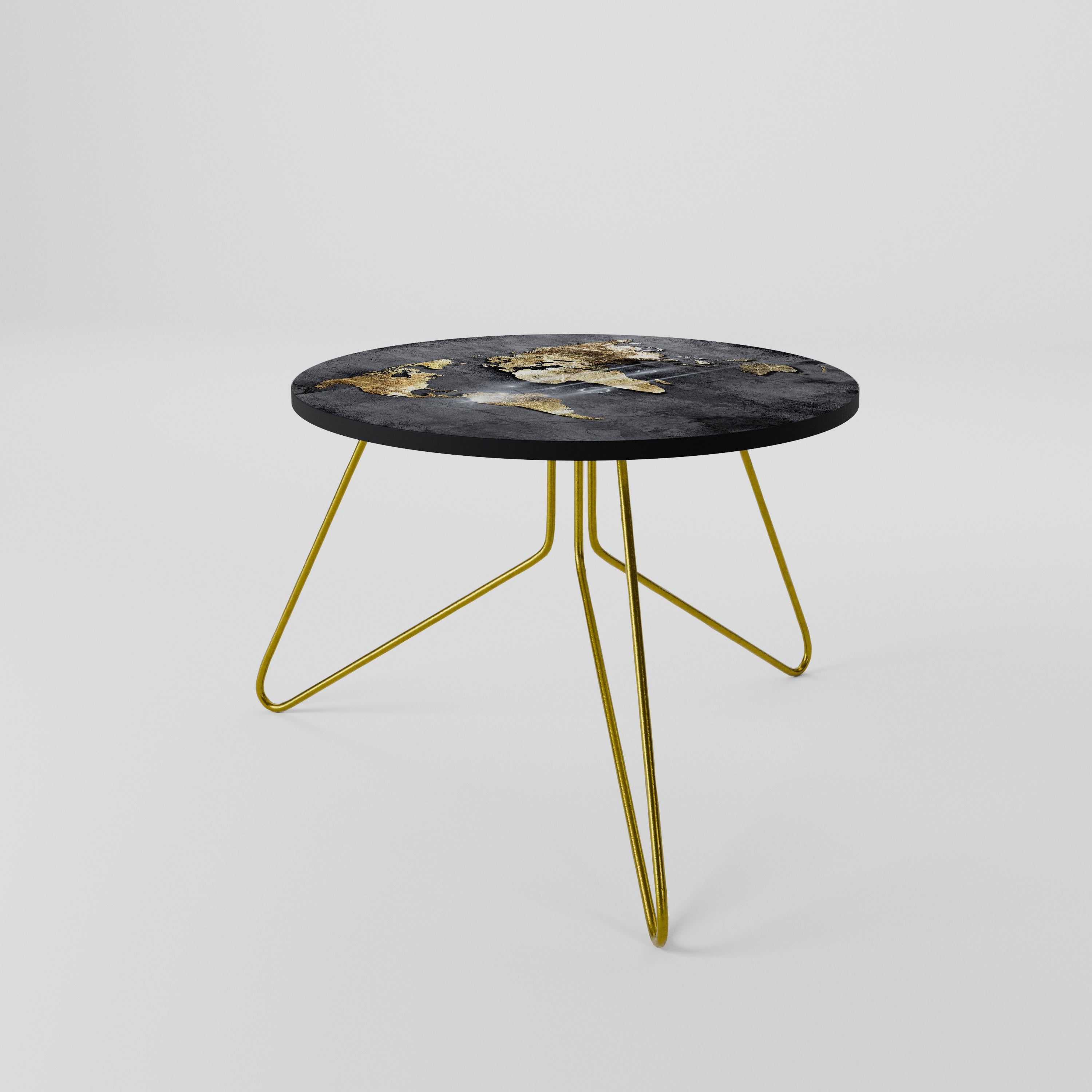 SHIMMERING EARTH MAP Couchtisch 60