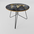 SHIMMERING EARTH MAP Couchtisch Ø 69 cm