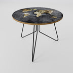 SHIMMERING EARTH MAP Coffee Table