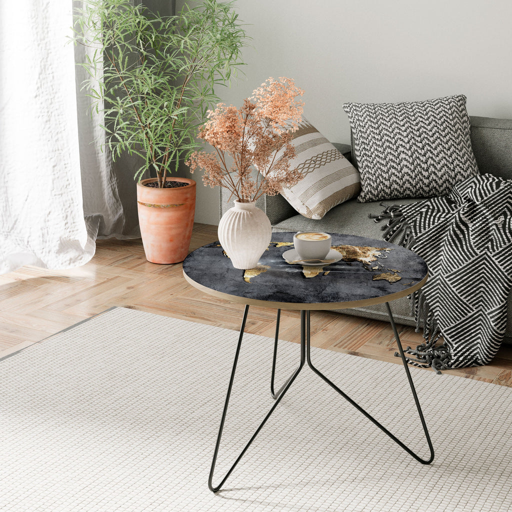 SHIMMERING EARTH MAP Coffee Table 69
