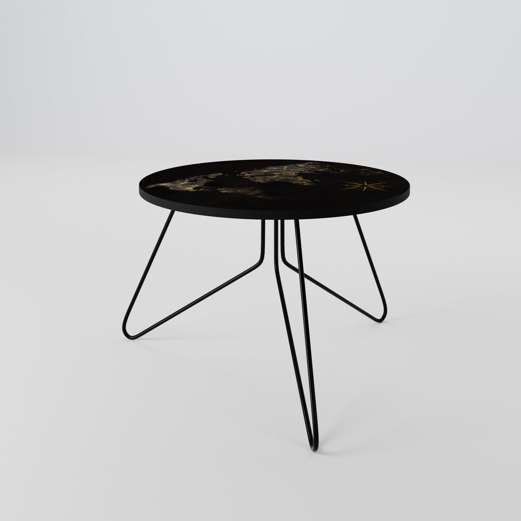 GOLDEN GEOGRAPHY Couchtisch 60