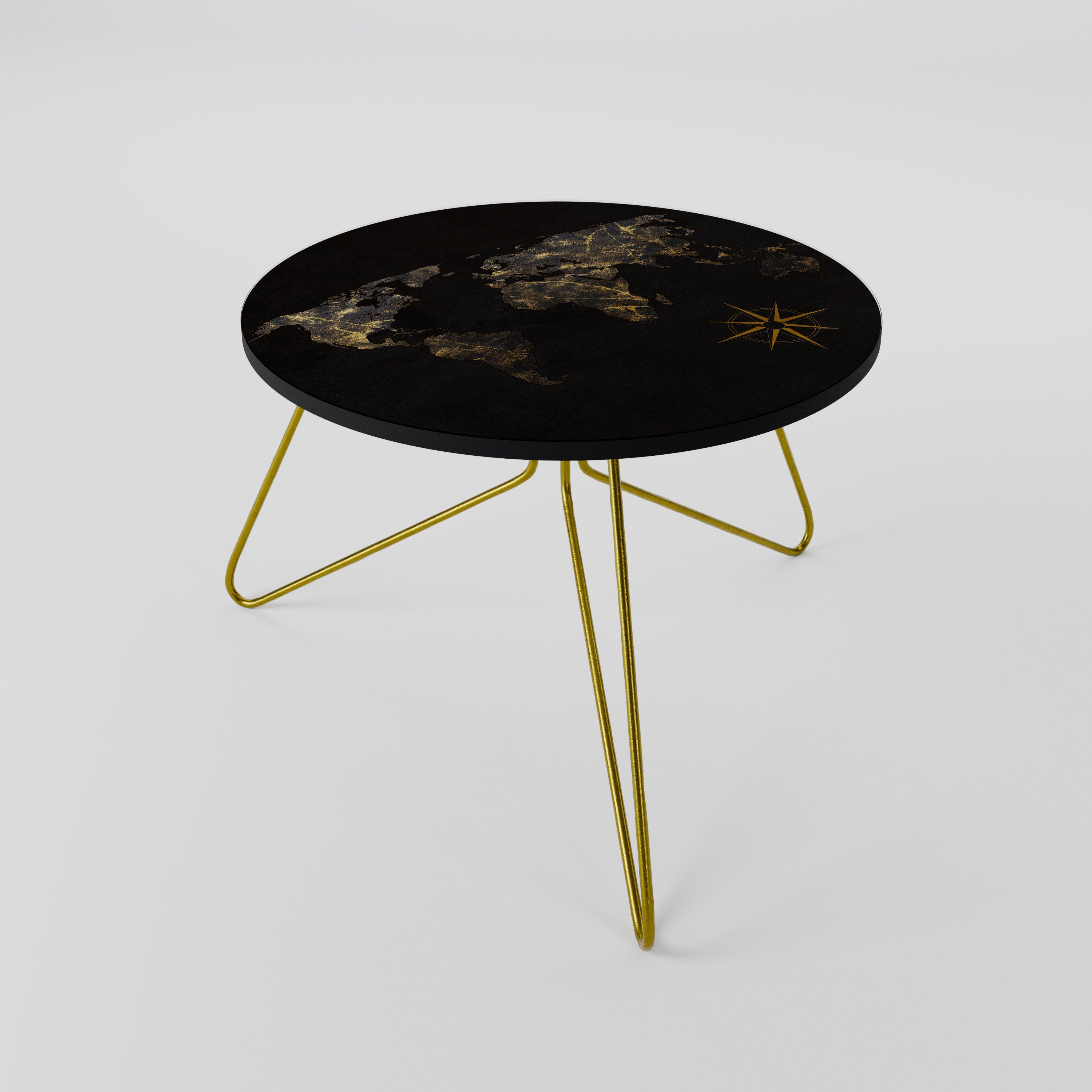 GOLDEN GEOGRAPHY Couchtisch 60