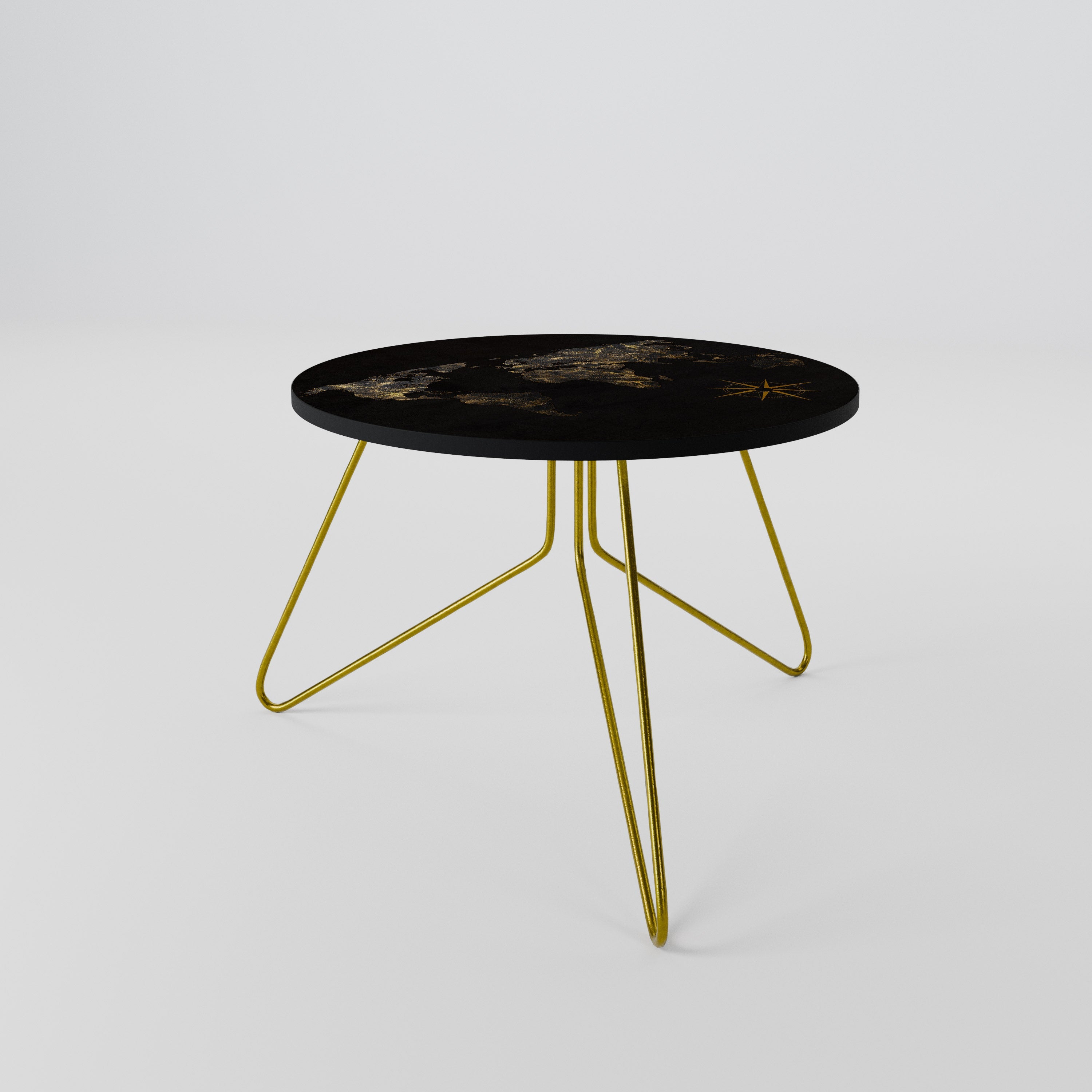GOLDEN GEOGRAPHY Couchtisch 60