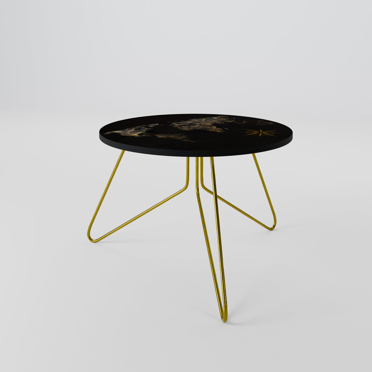 GOLDEN GEOGRAPHY Couchtisch