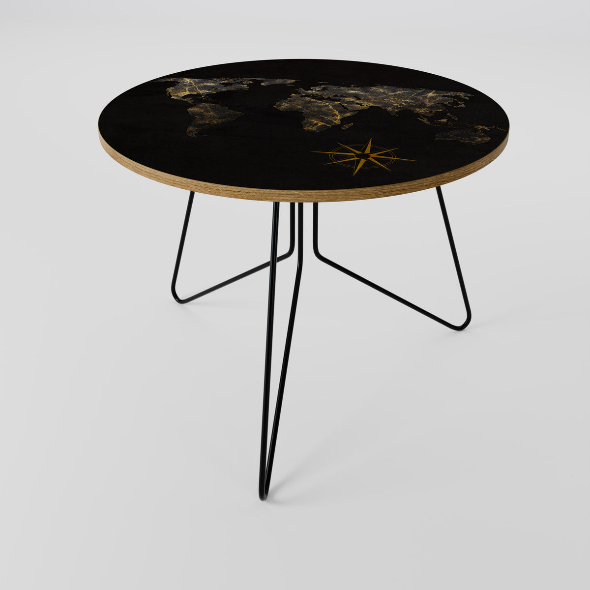 GOLDEN GEOGRAPHY Couchtisch