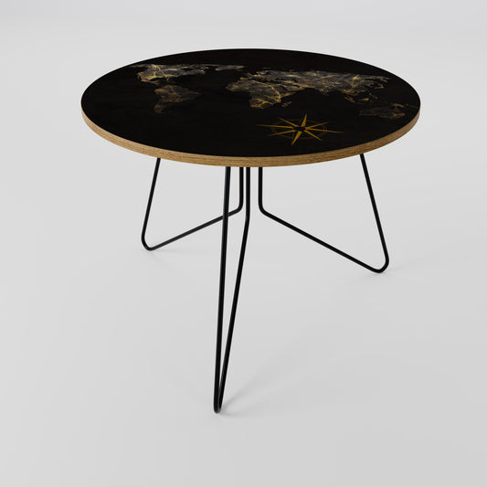 GOLDEN GEOGRAPHY Couchtisch