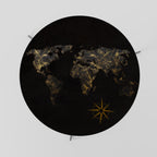 GOLDEN GEOGRAPHY Couchtisch Ø 69 cm