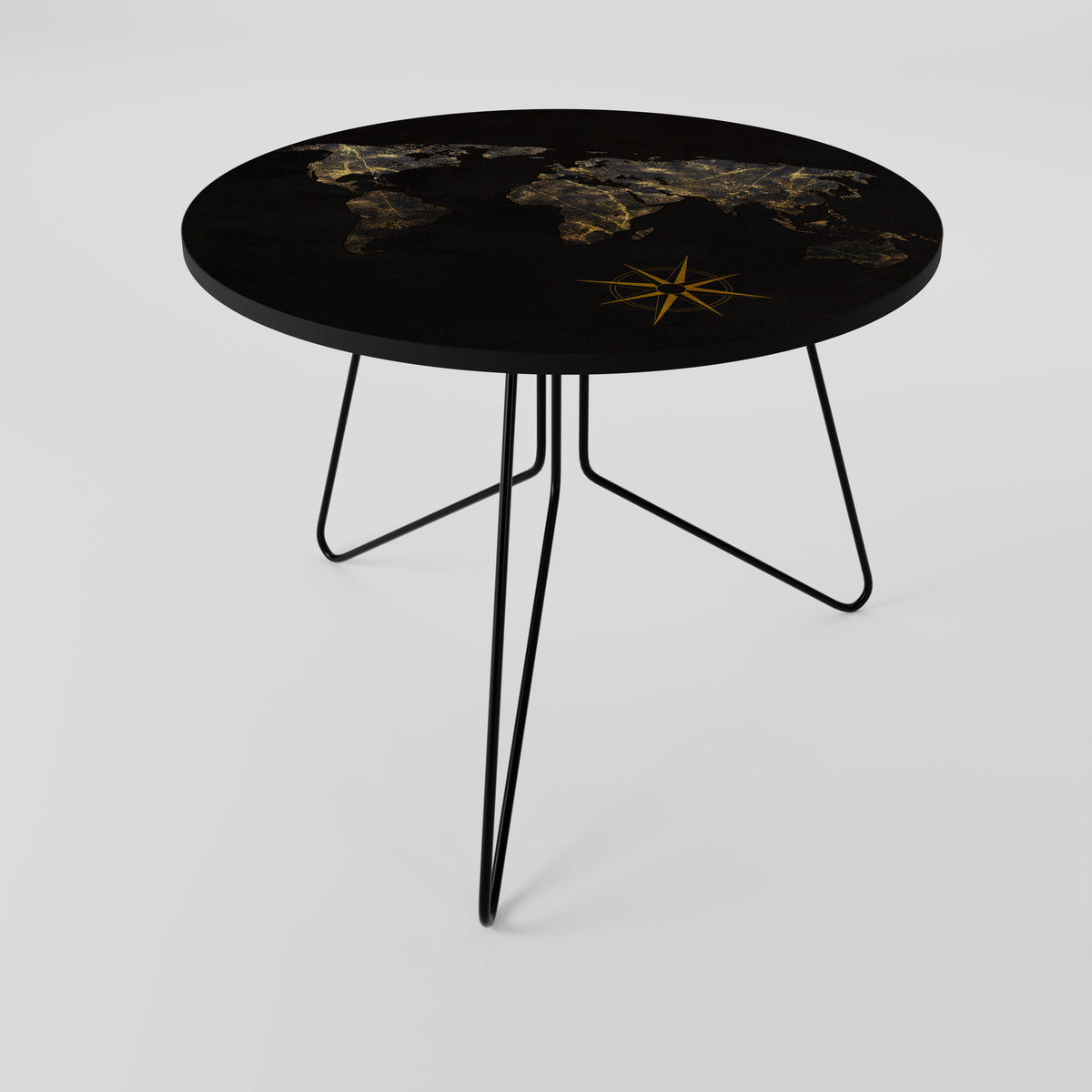 GOLDEN GEOGRAPHY Couchtisch
