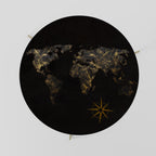 GOLDEN GEOGRAPHY Couchtisch Ø 69 cm