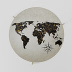 GOLDEN LINES GLOBE Couchtisch Ø 69 cm