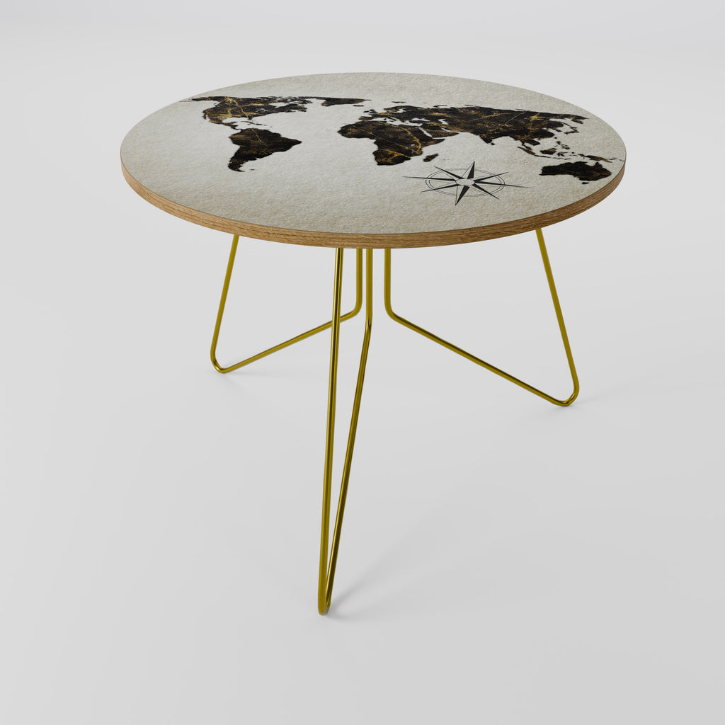 GOLDEN LINES GLOBE Couchtisch