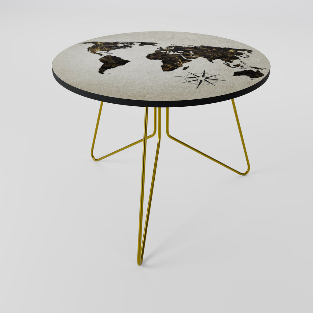 GOLDEN LINES GLOBE Couchtisch