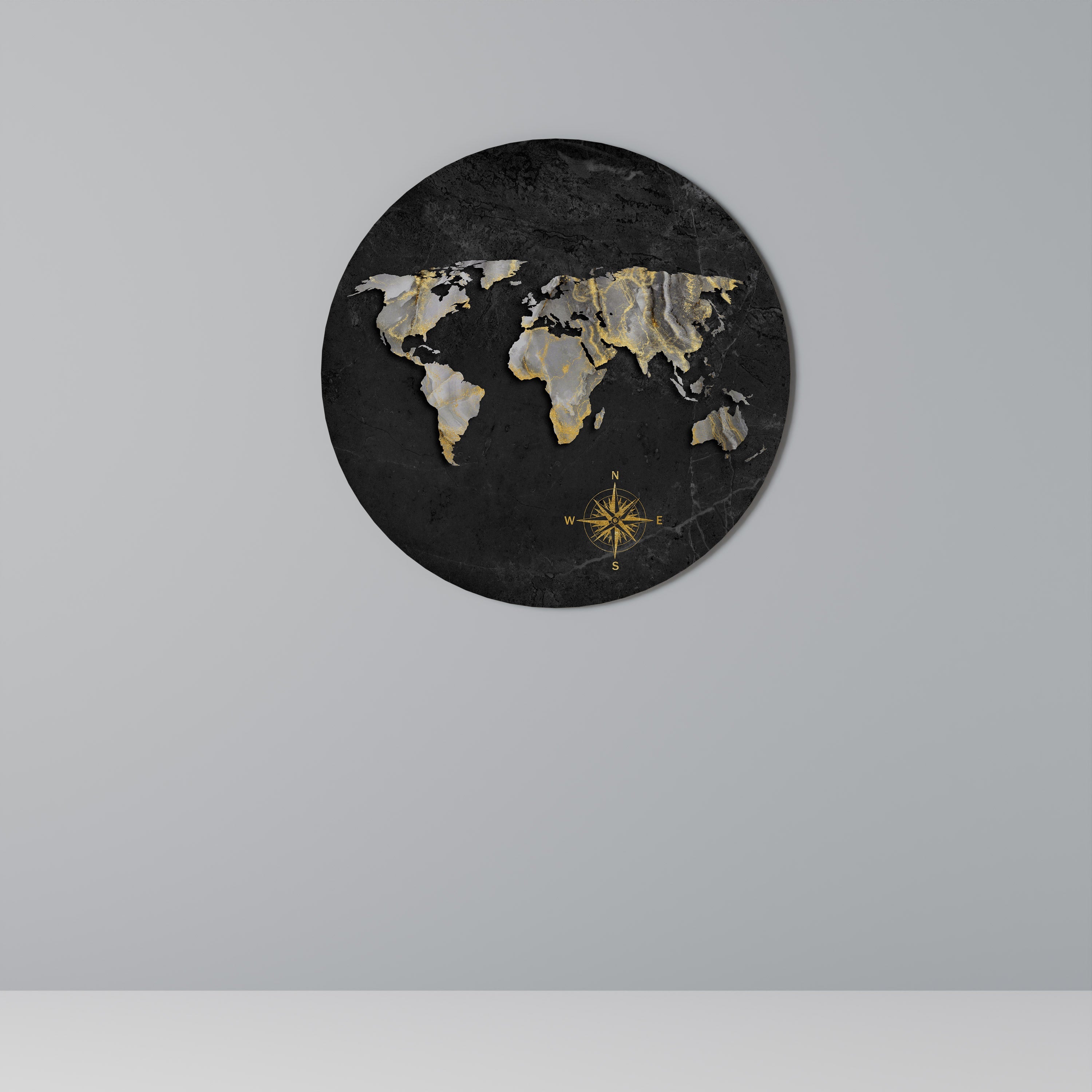 ELEGANT WORLDWIDE Runde Wandkunst