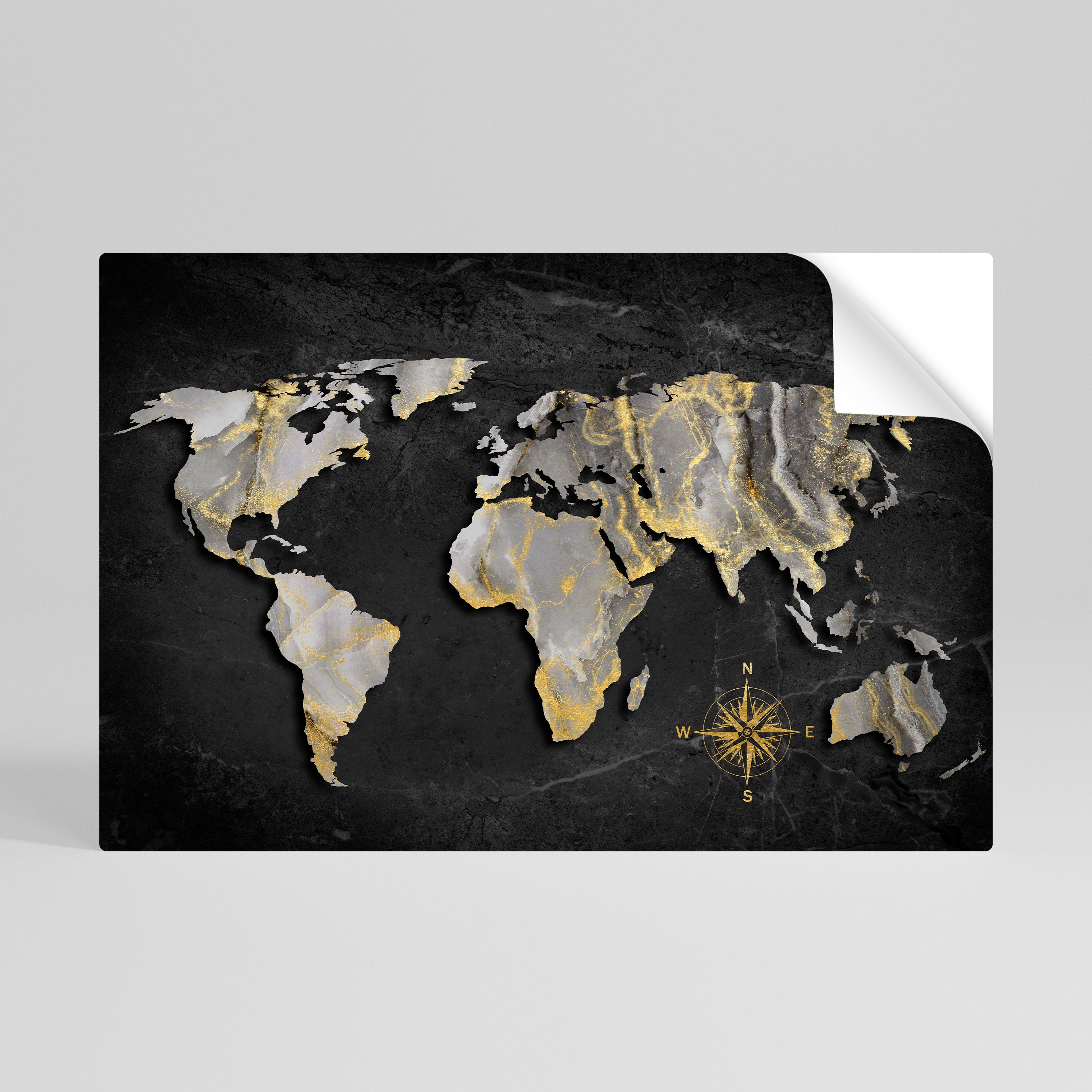 ELEGANT WORLDWIDE Selbstklebendes Horizontal-Poster