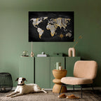 ELEGANT WORLDWIDE Selbstklebendes Horizontal-Poster