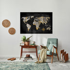 ELEGANT WORLDWIDE Selbstklebendes Horizontal-Poster
