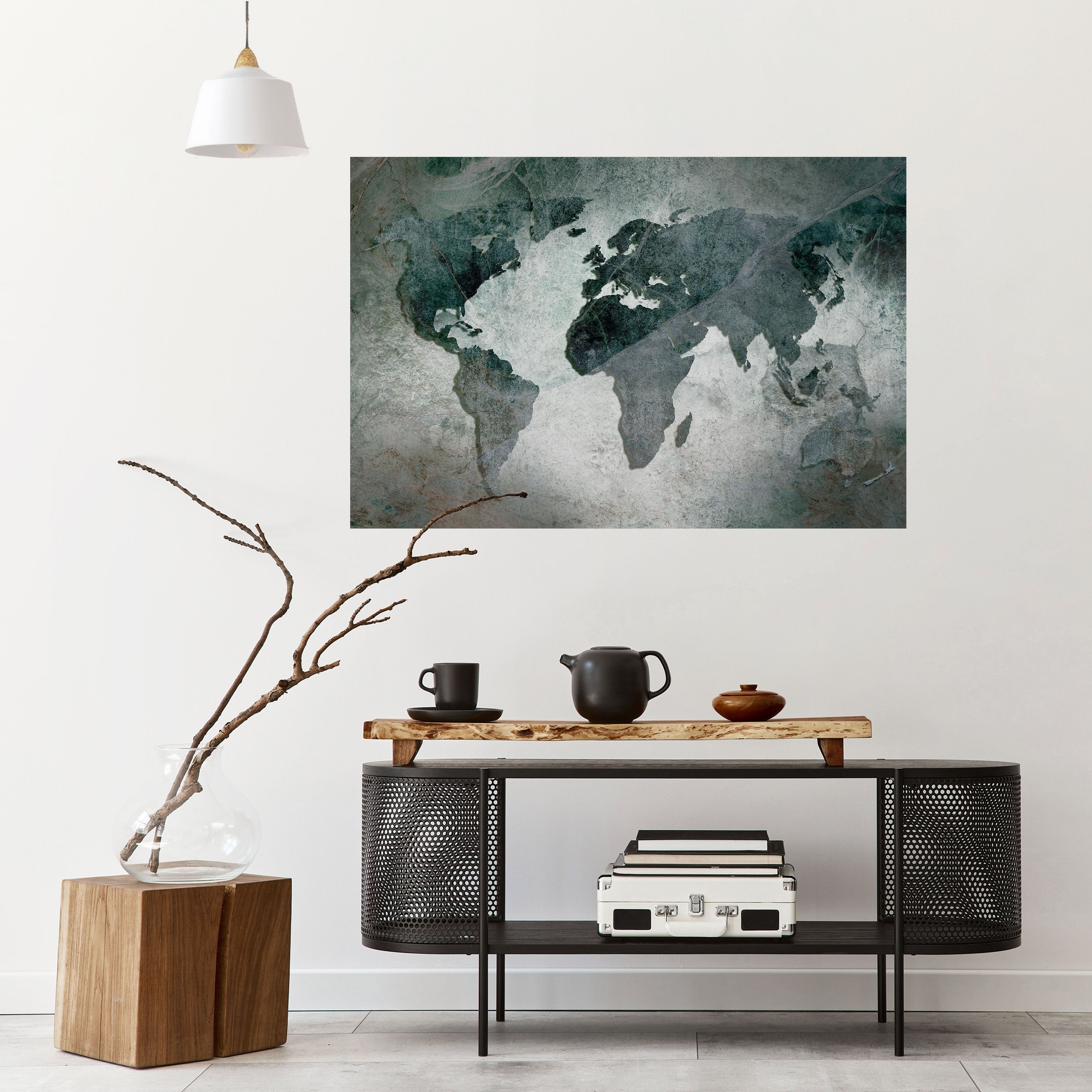 ECHOES OF EARTH Horizontales Poster zum Abziehen und Aufkleben