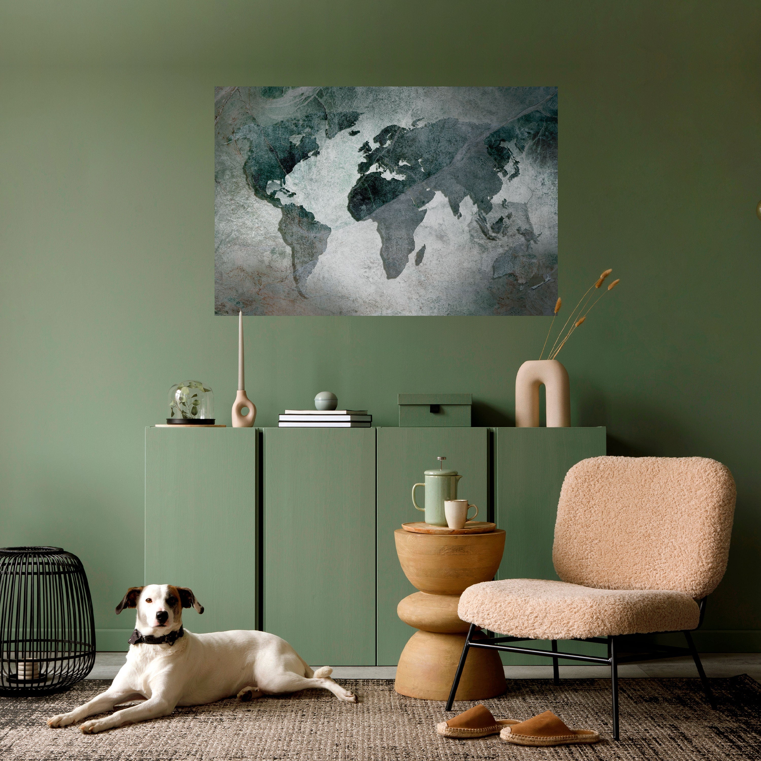 ECHOES OF EARTH Horizontales Poster zum Abziehen und Aufkleben