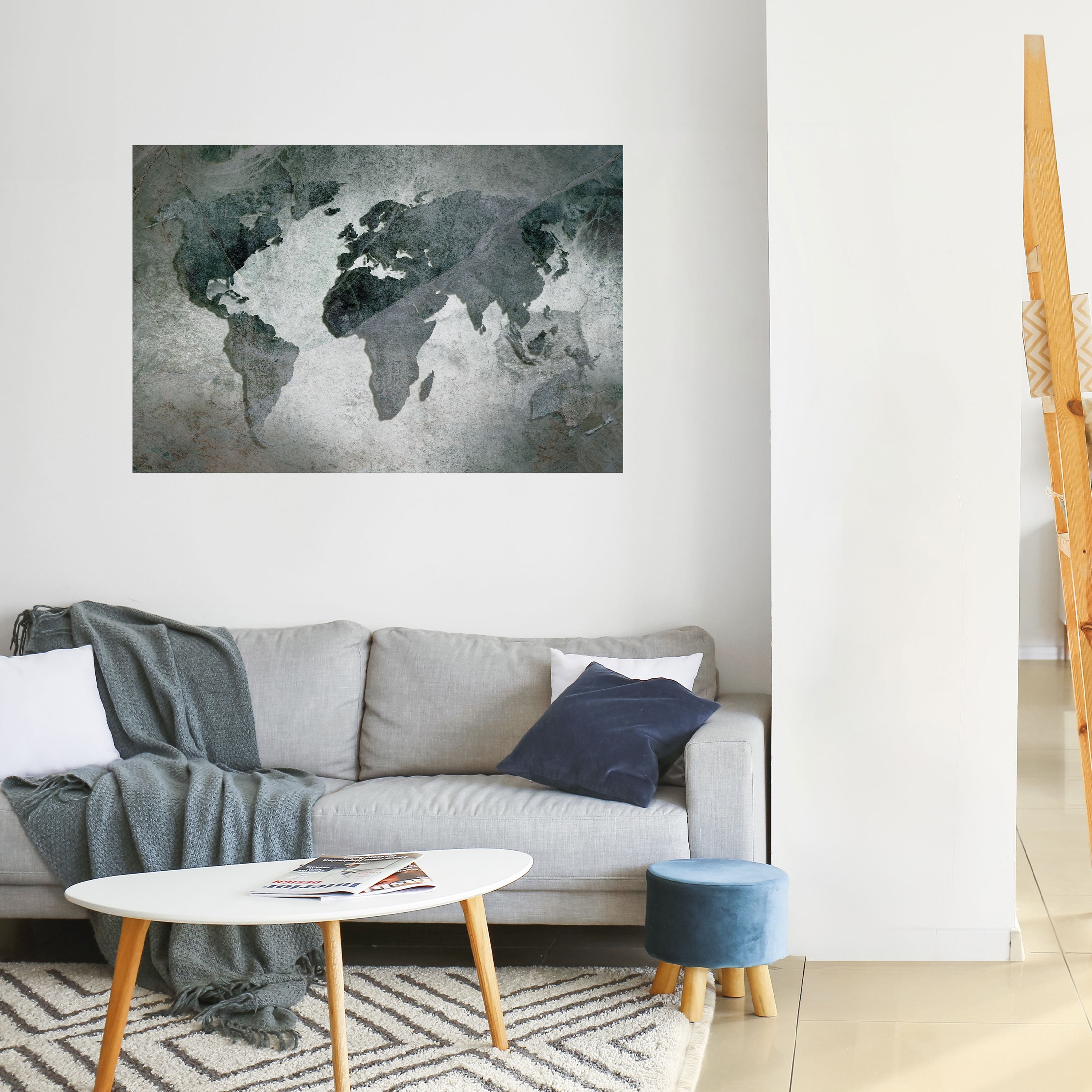 ECHOES OF EARTH Horizontales Poster zum Abziehen und Aufkleben