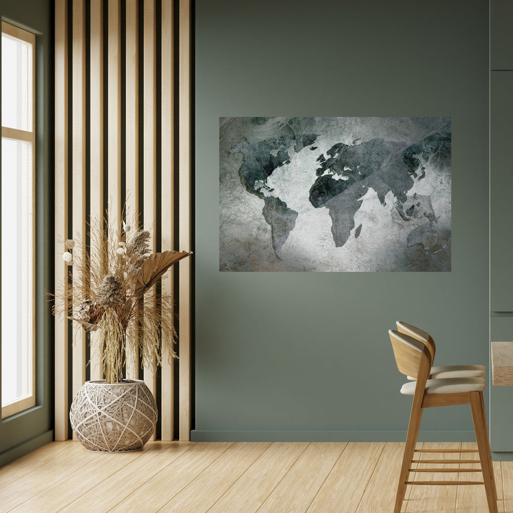 ECHOES OF EARTH Horizontales Poster zum Abziehen und Aufkleben