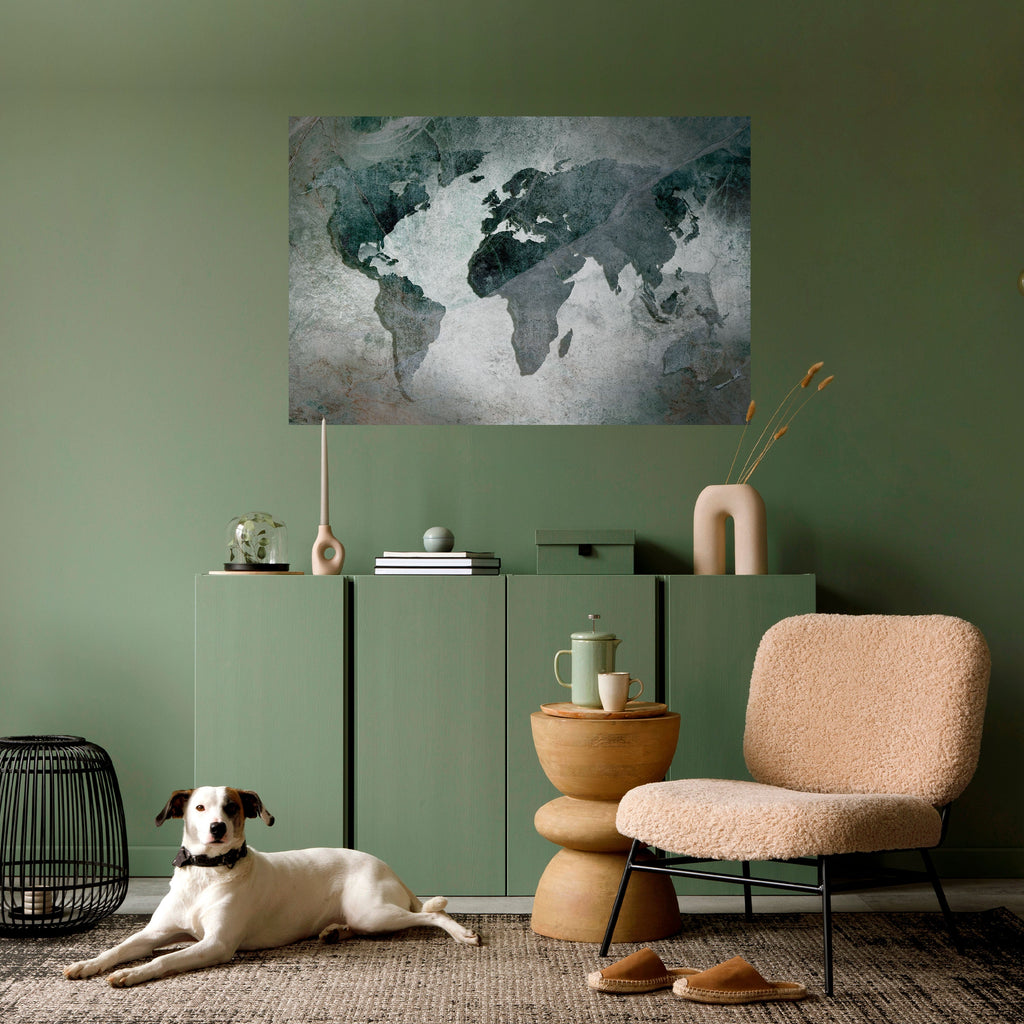 ECHOES OF EARTH Horizontales Poster zum Abziehen und Aufkleben