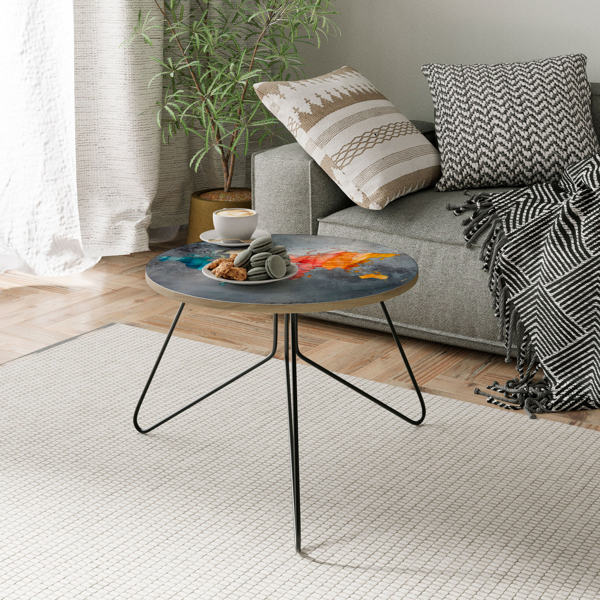 HARMONIOUS EARTH TONES Couchtisch