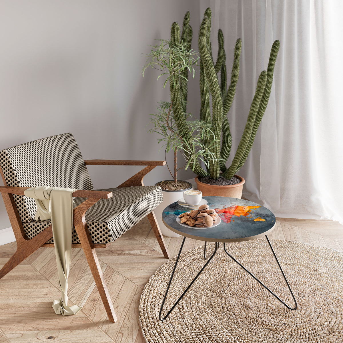 HARMONIOUS EARTH TONES Coffee Table