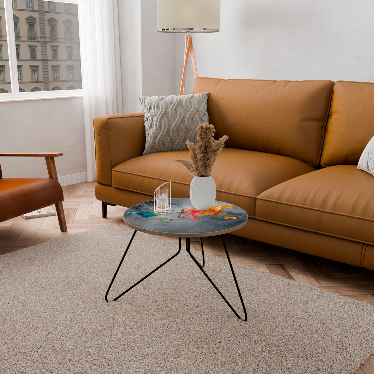 HARMONIOUS EARTH TONES Coffee Table
