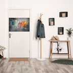 HARMONIOUS EARTH TONES Selbstklebendes Horizontal-Poster