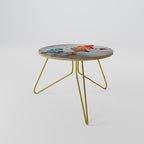 PAINTED CONTINENTS Couchtisch Ø 60 cm