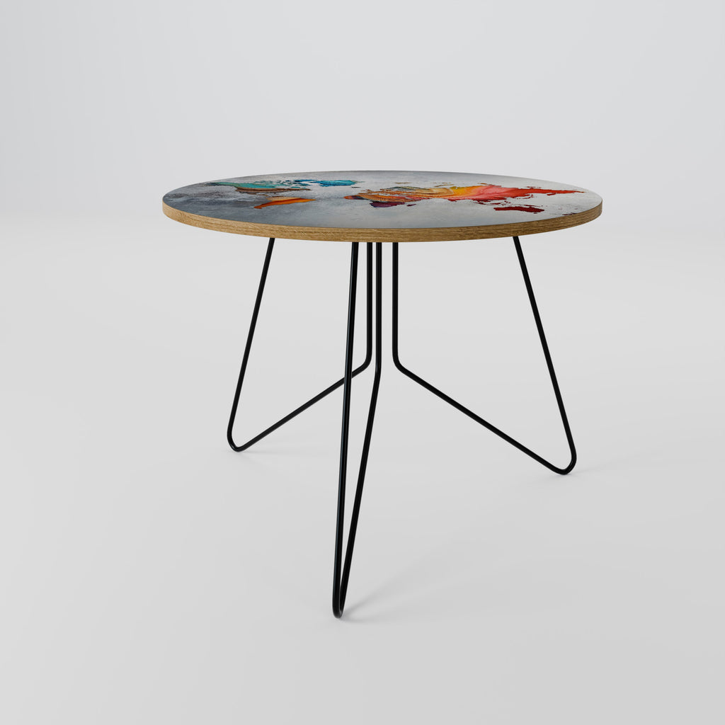 PAINTED CONTINENTS Coffee Table 69