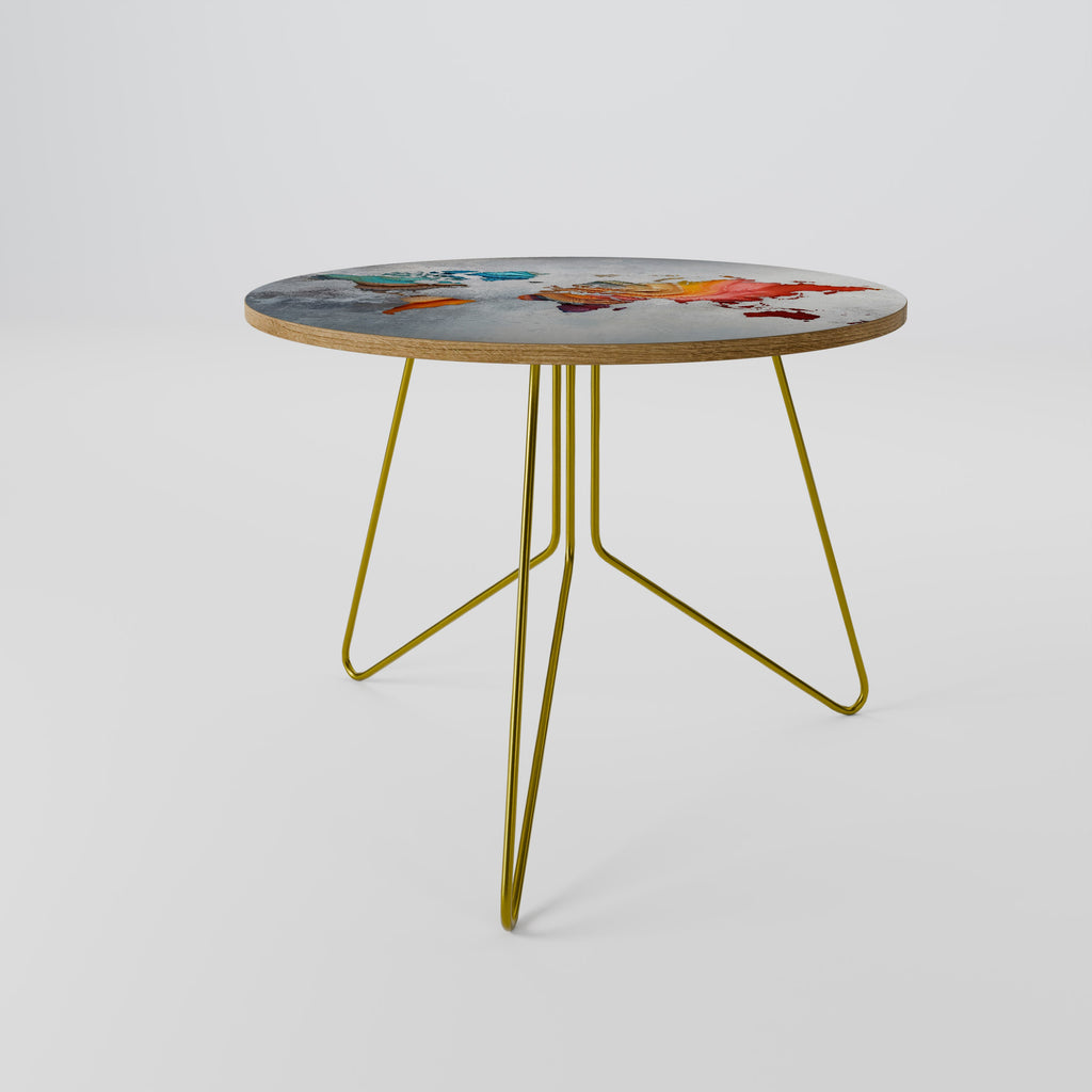 PAINTED CONTINENTS Coffee Table 69