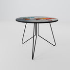 PAINTED CONTINENTS Couchtisch Ø 69 cm